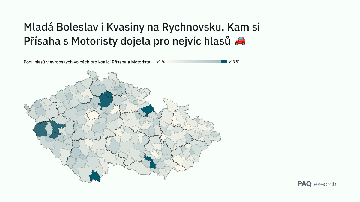 Chudší regiony volí méně a proti vládě. Mobilizaci ale letos euroskeptikům přinesly průmyslové oblasti