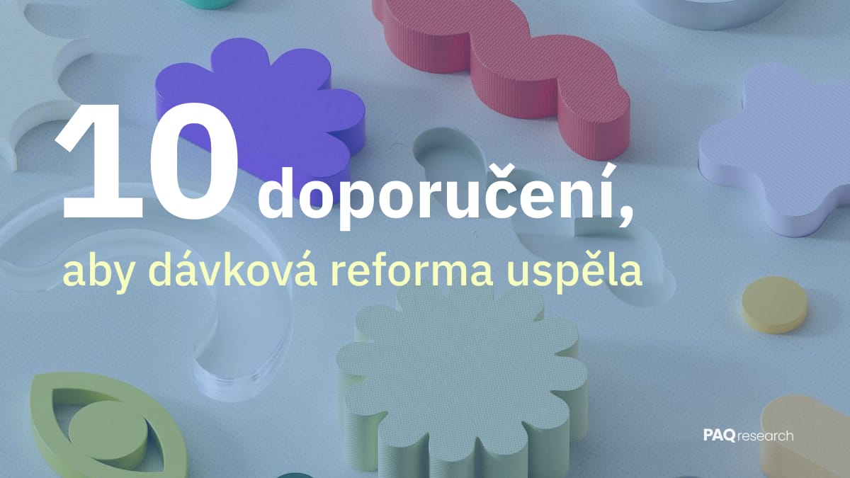 10 problémů, jejichž řešení rozhodne o úspěchu dávkové reformy