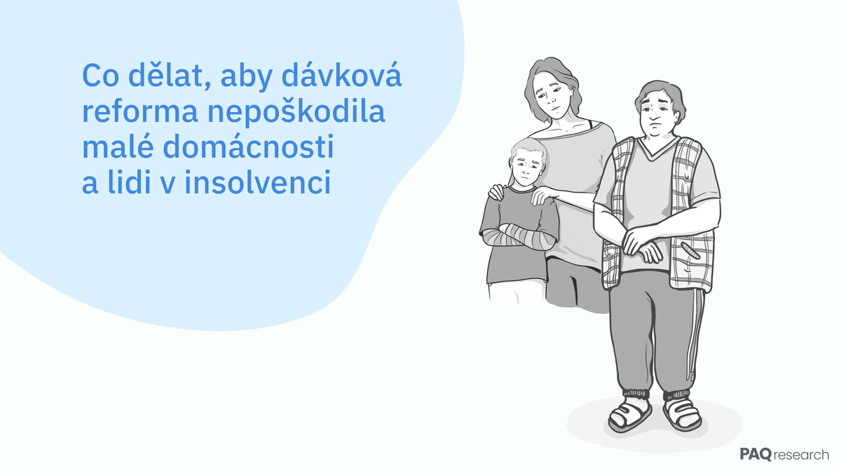 Reforma dávek míří do finiše. Ukazujeme dva klíčové problémy, které mohou poslanci ještě opravit